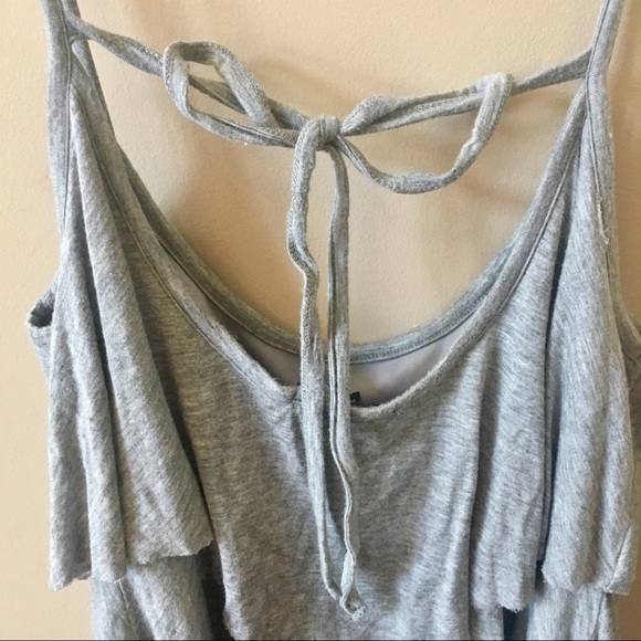 Ruffle Tie Back Tank - Picture 7 of 8